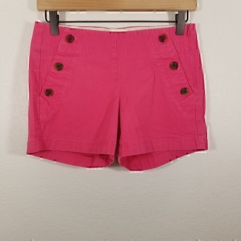 J. Crew Stretch City Fit Pink Shorts Size 00